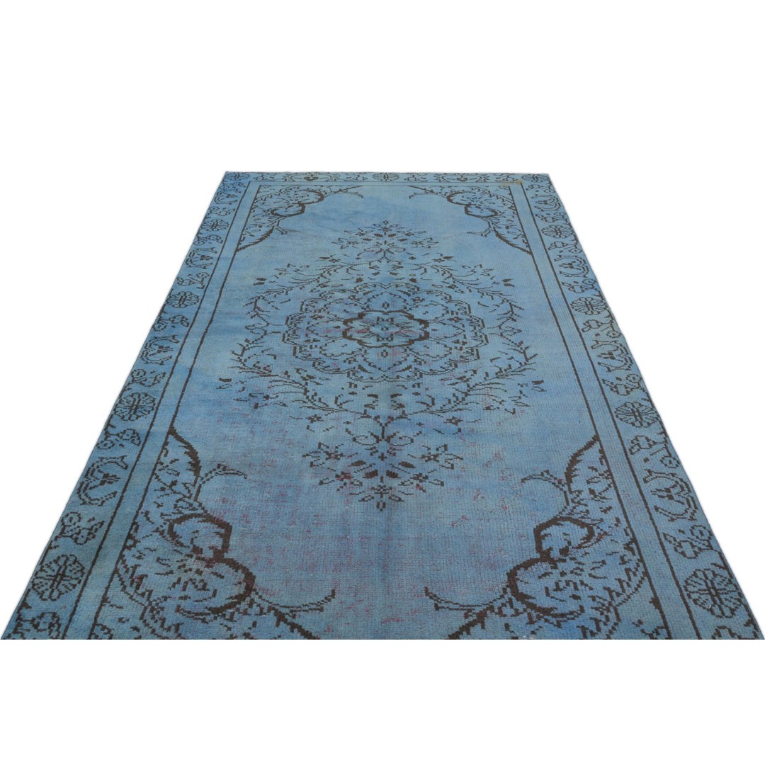 Round Draughn Hand Knotted Area Rug