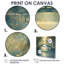 «Green Beige River Crossing Park Bridge I», art mural-1225036954-1225037025