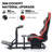 Anman Adjustable Ergonomic PC & Racing Game Chair in Black