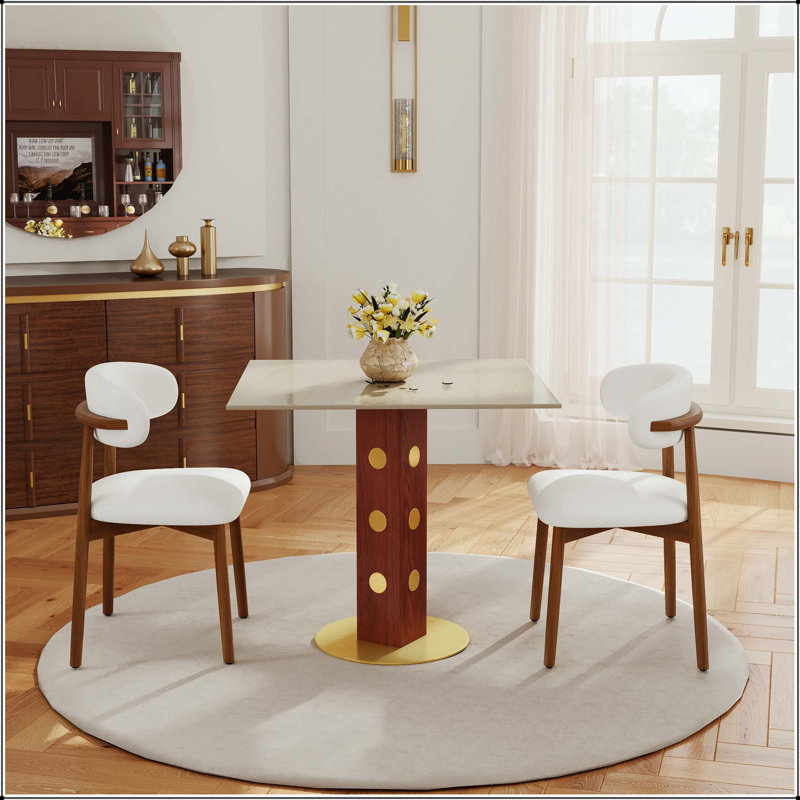 Table de salle à manger 33,5 po, Beige