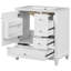 Meuble-lavabo simple 30 po avec comptoir en céramique-106503445