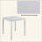 4-Person Counter Height Square Dining Table – Solid Wood Frame + Crushed Diamond Embellishment, Waterproof Faux Wood-Grain Top, 330lbs Capacity for Small Space Kitchen/Dining Area