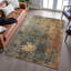 Tapis abstrait lavable à la machine de qualité supérieure Mayfield AMF1211-207747251