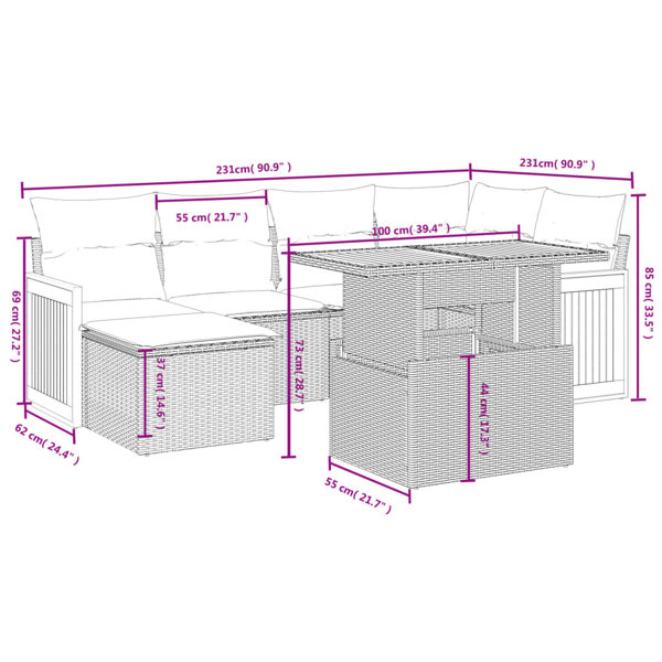 Dimensions du produit