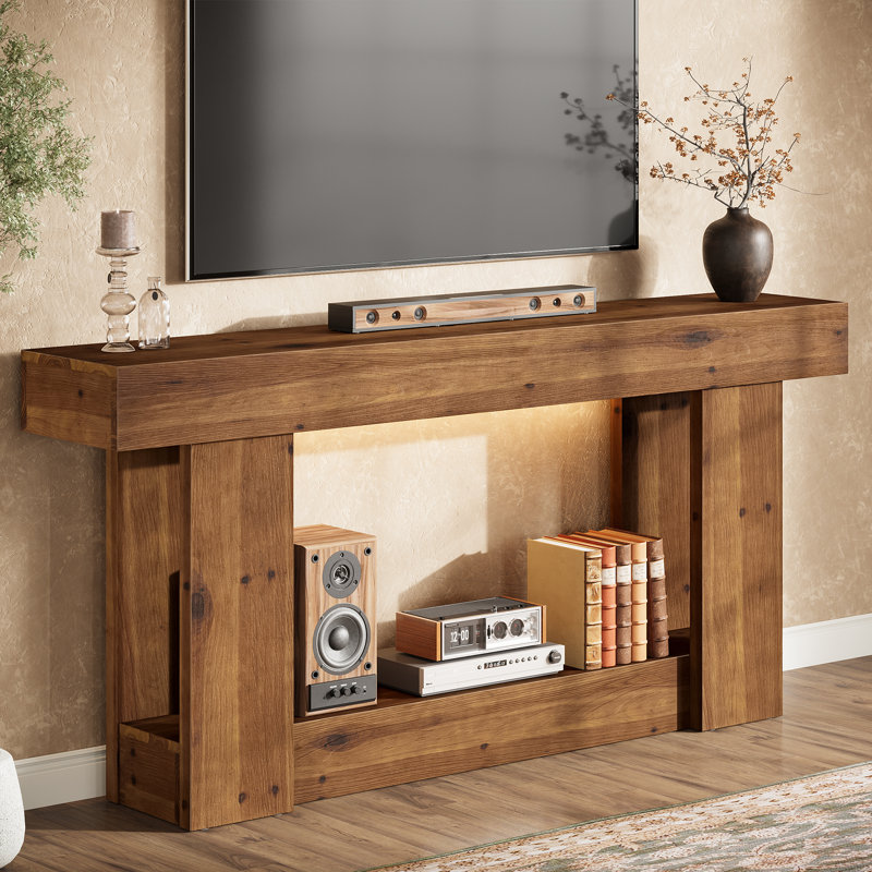 160cm Solid Wood Console Table