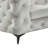 Beige Fabric Sectional Sofa W/4 Pillows