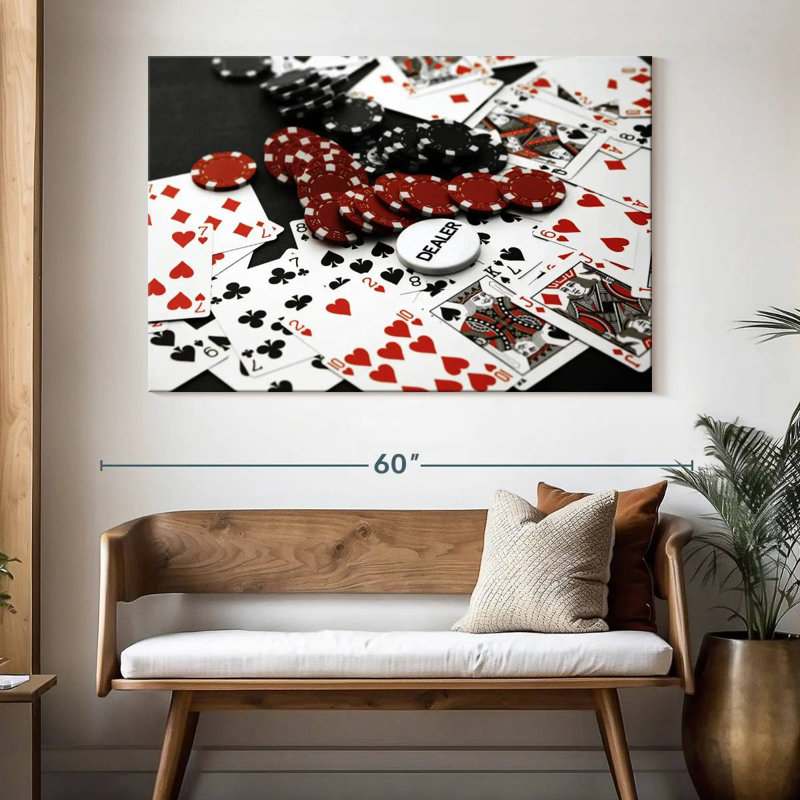 Jeu de poker Senne Texas Hold 'Em, H 34 po x l 51 po