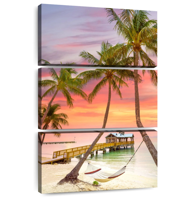 Nicci, détente, lever de soleil, Key West, Floride, H 32 po x l 20 po