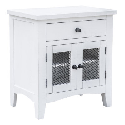 Epes 27'' W Solid Wood Nightstand