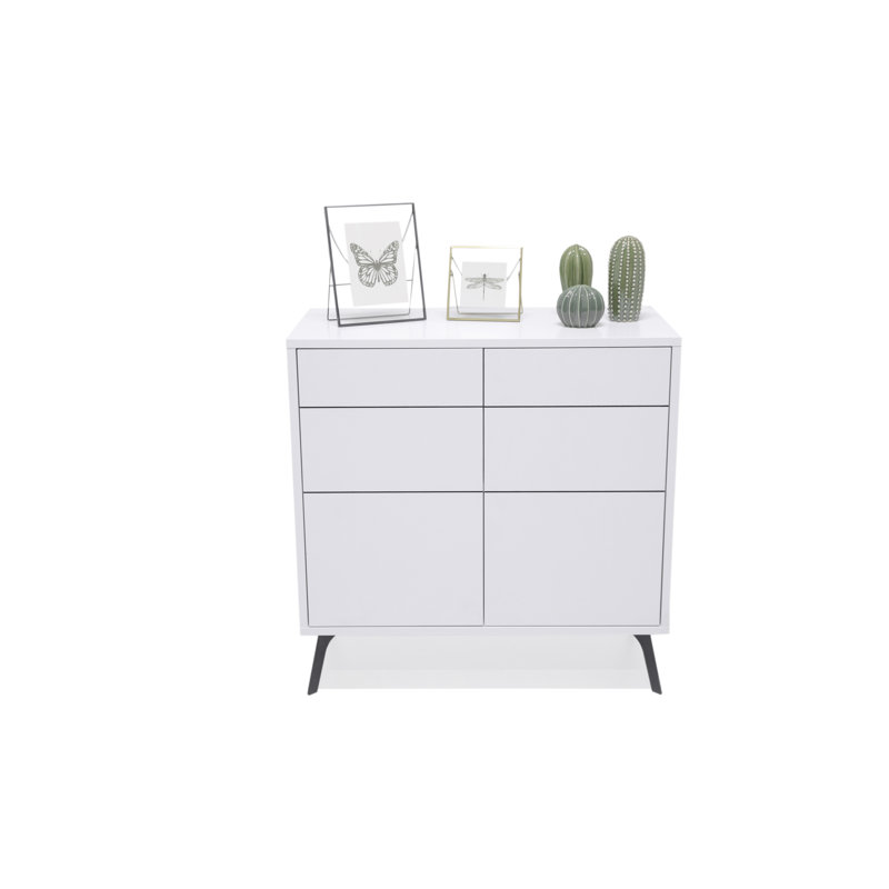 Buffet 2 portes Tom (blanc), Blanc