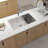 33X19x10"Undermount Single Bowl Stainless Steel Kitchen Sink-111739375