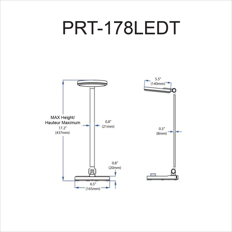 Lampe de table Halbe