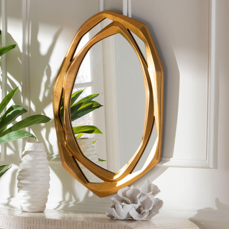 Miroir d'appoint mural Baxton Studio Halen