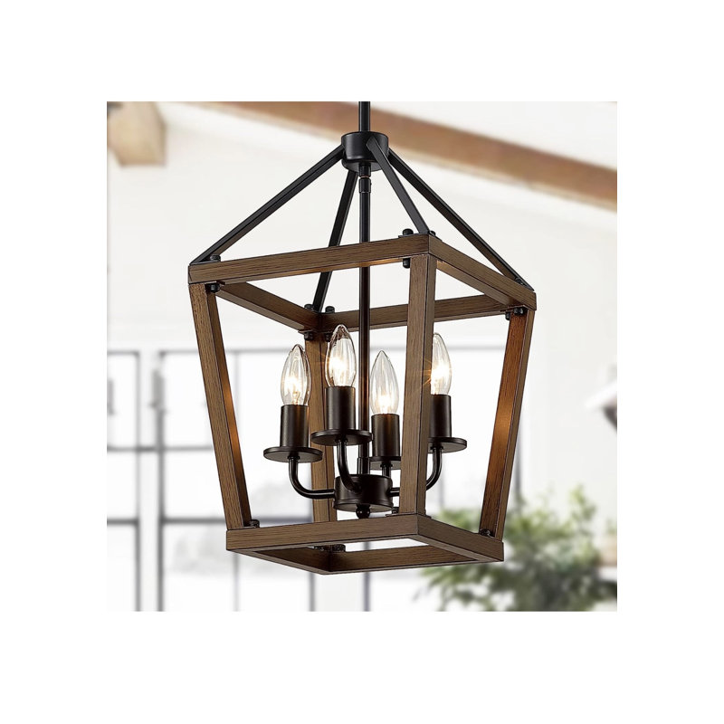 4 - Light Square / Rectangle Chandelier