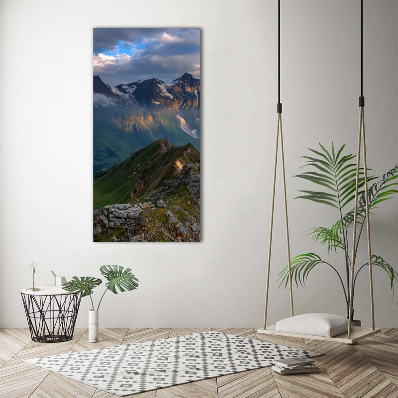 Mountain Peaks - Wrapped Canvas Print