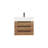 Jessica 23.5'' Single Bathroom Vanity with Acrylic Top-824560425