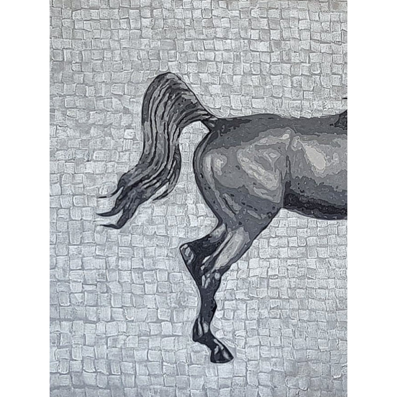 Cheval étonnant | Acrylique sur toile | Par Yogi Kumar