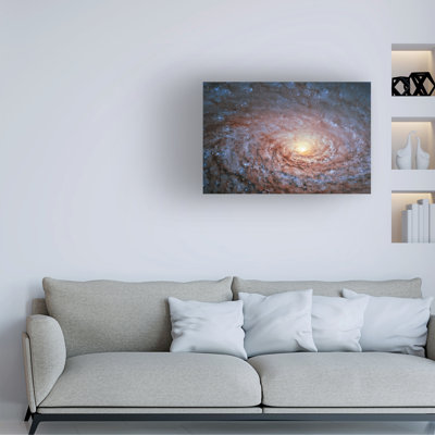 Bolog  Wild Apple Portfolio Galactic Sunflower Canvas Wall Art