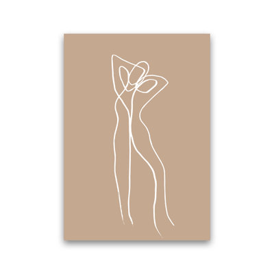 Tangled Lines Female 2 by Planeta444 - Print