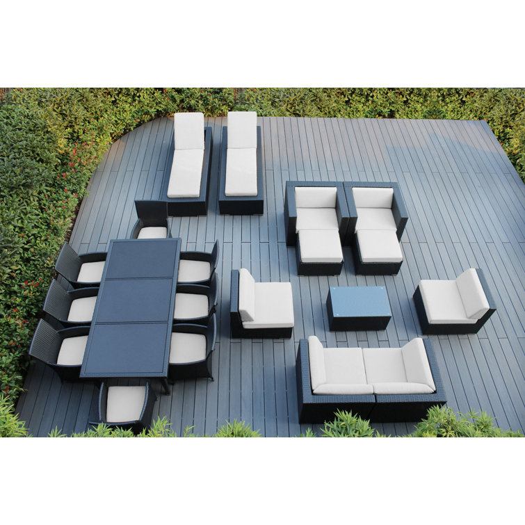 Pavior 8 - Person Patio Conversation Sets with Cushions