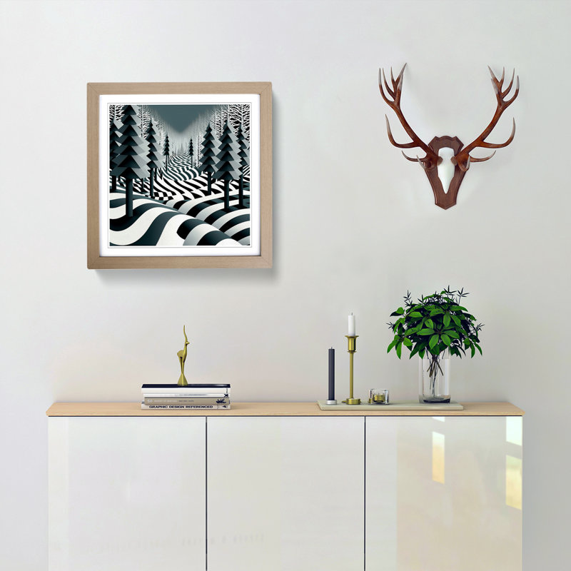 Single Picture Frame Print on Wood