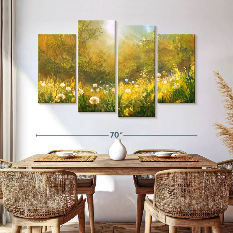Harnek Dandelion Field, 42" H x 68" W