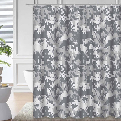 Rideau de douche Camouflage