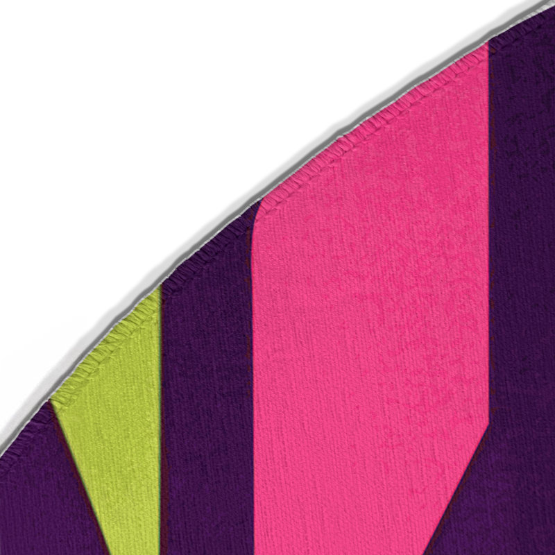 Tapis intérieur et extérieur Nexus Echo, Rond 5 pi