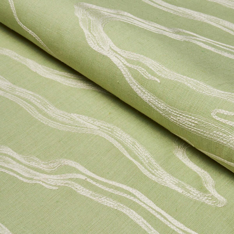 Desert Wind Embroidery Fabric, Fern