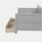 Doubler bed with two storage drawers-918488069