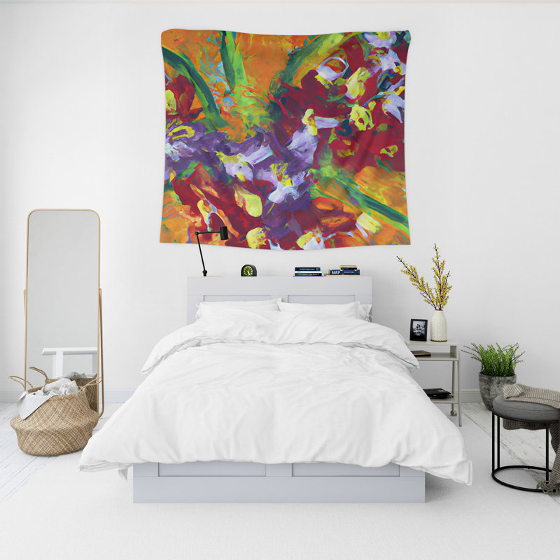Tapisserie murale, H 88 po x l 104 po