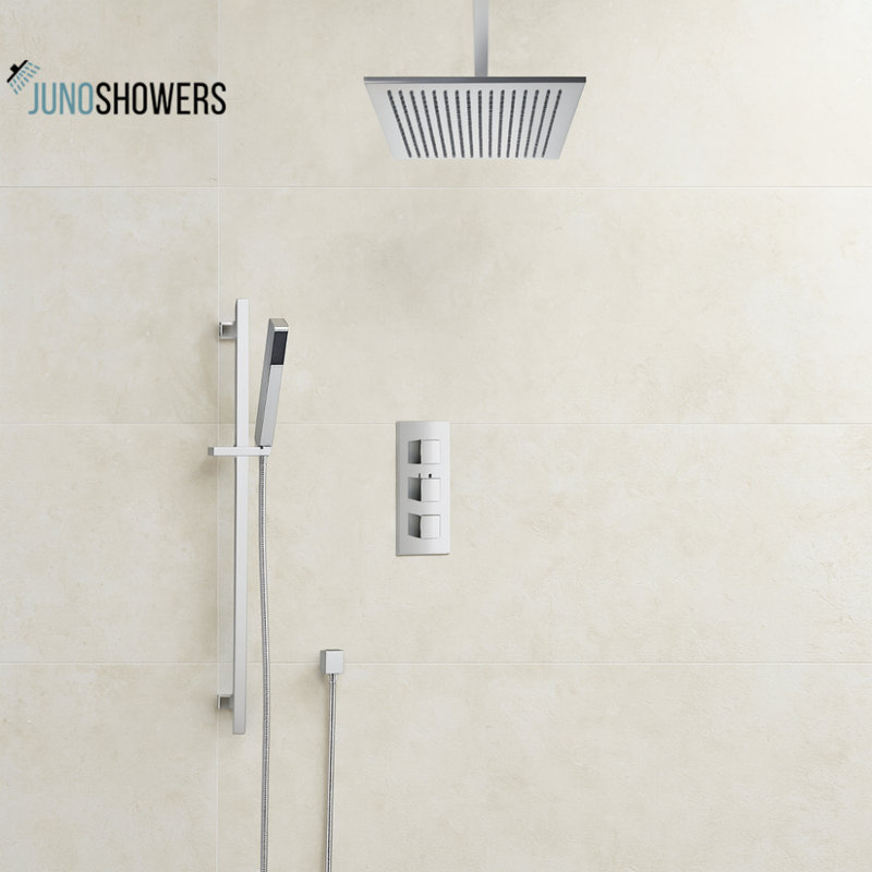 Robinet de lavabo moderne en acier inoxydable avec aérateur écoénergétique et valve à disque en céramique