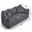 Soft Beanbag Chair With High Resilience Foam Core For 2 People-111092567