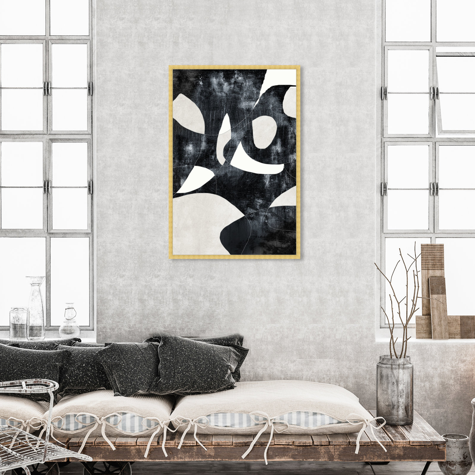 All of Me Print by Oliver Gal, 47" H x 32" W, Gold Framed