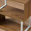 Table de bout avec rangement Hawtree-2055606080
