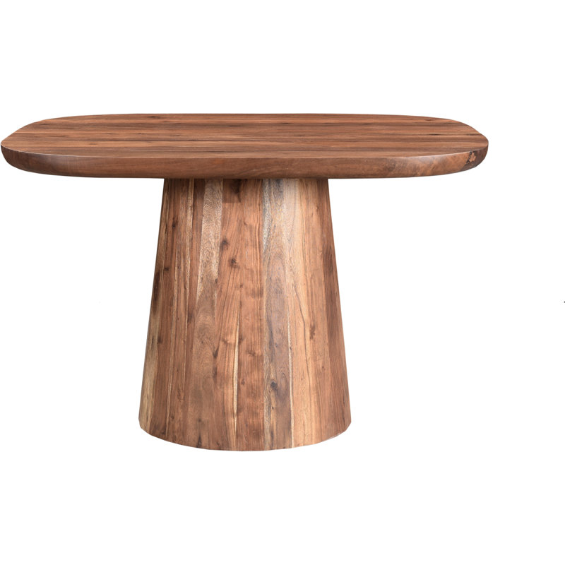 Genie Acacia Solid Wood Dining Table, Natural