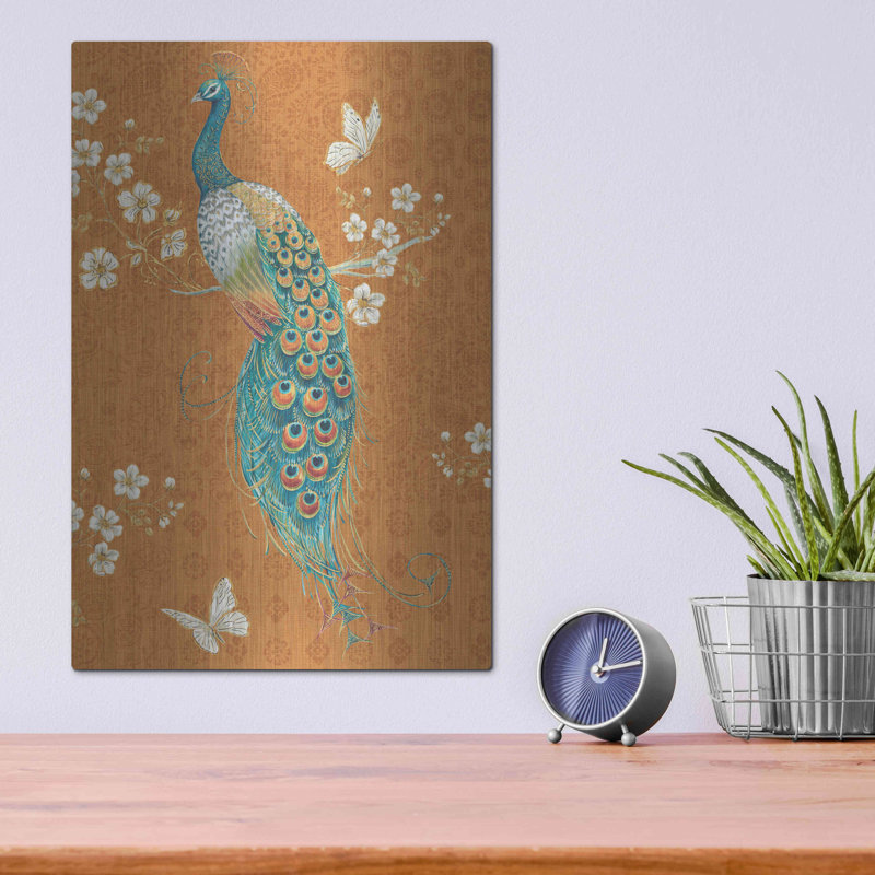 «Ornate Peacock X Spice» par Daphne Brissonnet, H 16 po x l 12 po