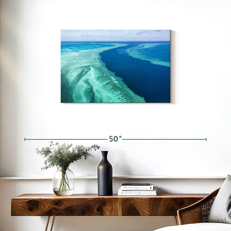 Alvord Great Barrier Reef, 20" H x 30" W