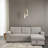 3 - Piece Upholstered Pull Out Sectional Sleeper Sofa With Storage Chaise-2136351225