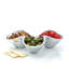Nambe Bella Triple Condiment Server