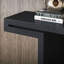 Console moderne simple et noire
