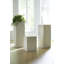 String Theory Pedestal, White Stone-206740661
