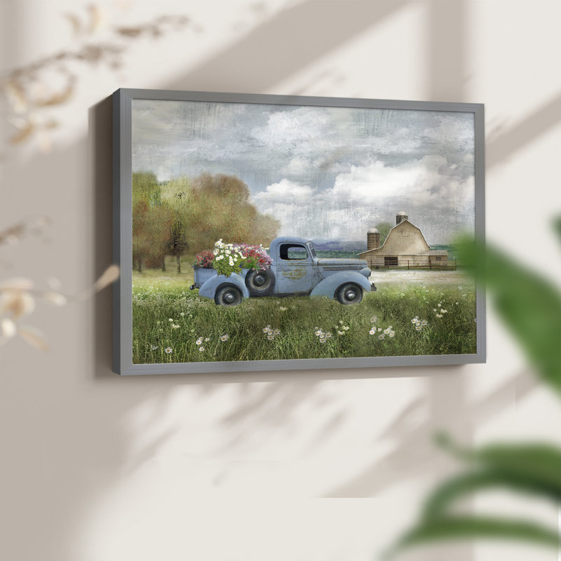 Fresh Country Picks - Impression encadrée - Restickable, H 11 po x l 14 po, Gris