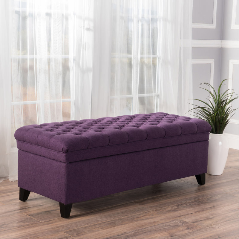 50 po x l 20,5 po x H 18,3 po - tissu mauve - pieds de bouleau