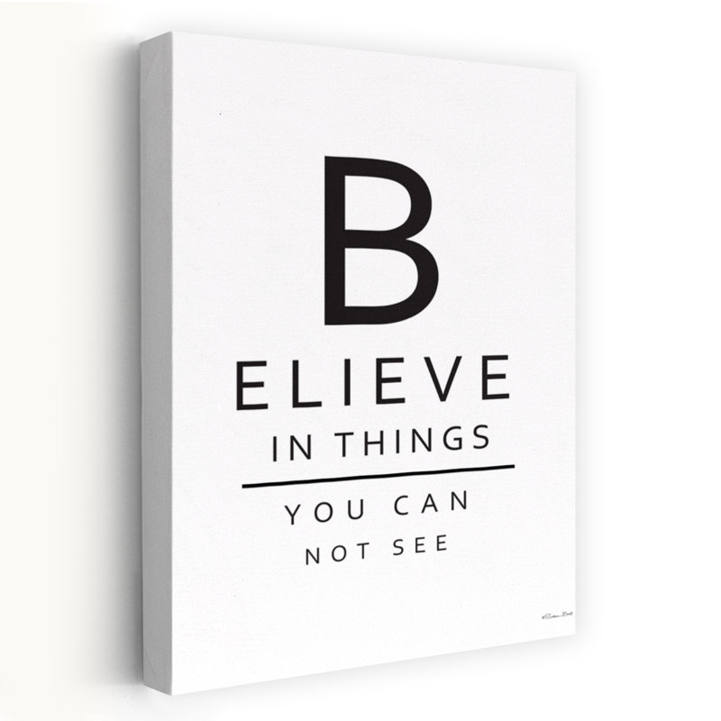 Believe, art contemporain abstrait, H 24 po x l 16 po