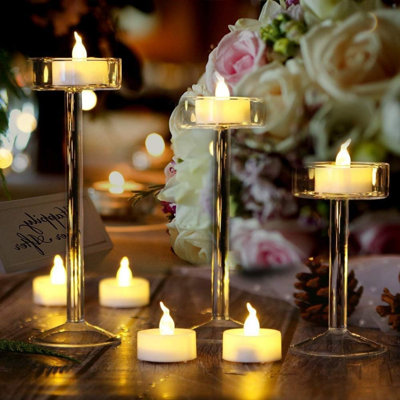Flameless Tealight Candle with Plastic Holder