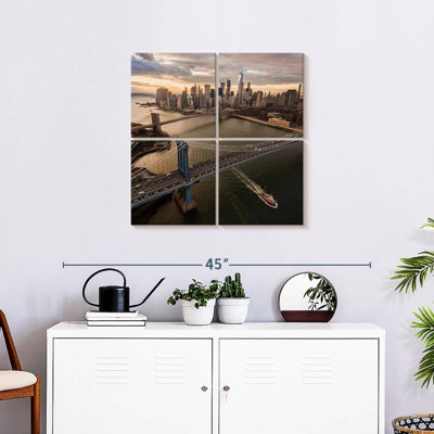 Sireci Manhattan And Brooklyn Bridge