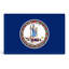 «Virginia State Flag - Commonwealth Seal», art mural sur toile-133575838