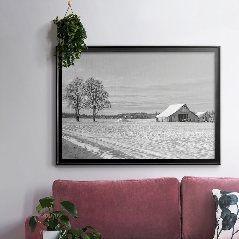 " Solitude ", Black, 26" H x 38" W x 1.5" D