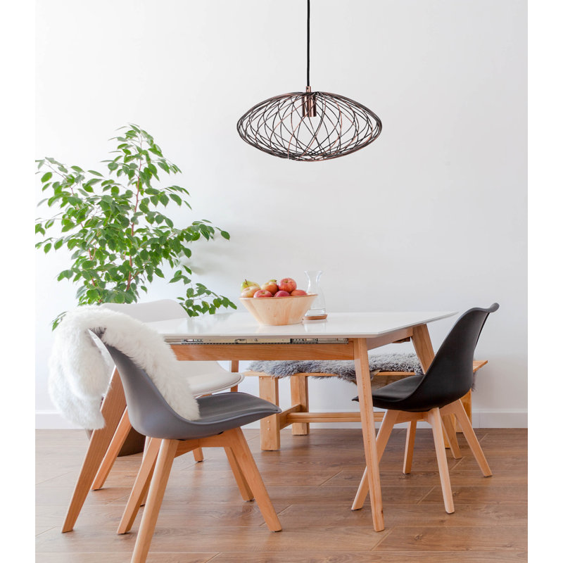 1 - Light Antique Copper Bronze Single Pendant